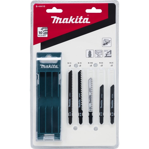 [724453] Makita B-44410 Jigsaw Bladesaw Assortment A