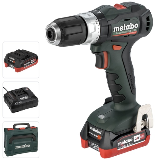 [814669] Metabo PowerMaxx SB 12 BL 2x 4,0Ah