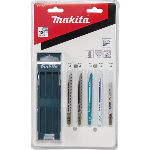 [807186] Makita B-44426 Jigsaw Blade  Assortment B