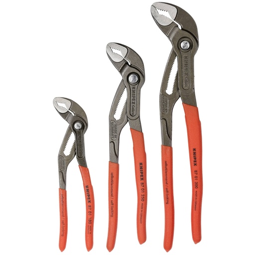[437047] KNIPEX Cobra Set 180,250,300 mm 3 parts