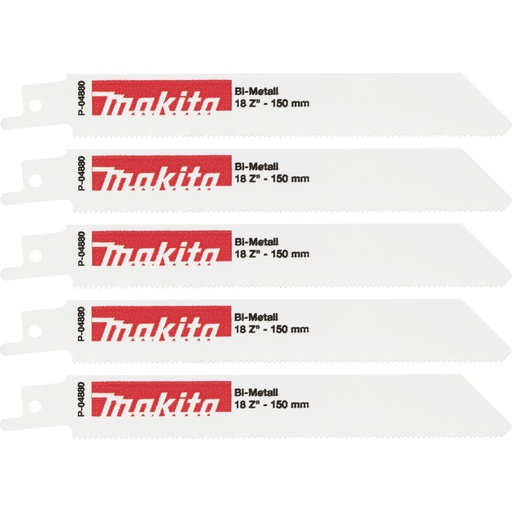 [807214] Makita P-04880 Recipro Blade BIM 150/18Z
