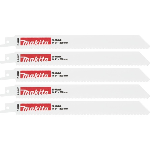 [807228] Makita P-04927 Recipro Blade BIM 200/14Z