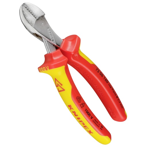 [437327] KNIPEX X-Cut Compact Diagonal Cutter 160 mm