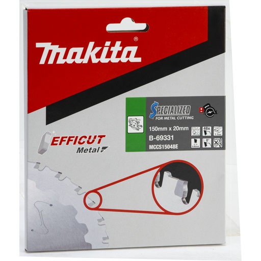 [145401] Makita EFFICUT Sägeblatt 150x20x48Z