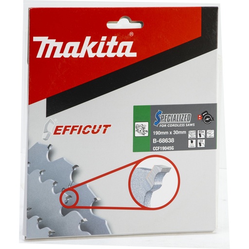 [145415] Makita EFFICUT Sägeblatt 190x30x45Z