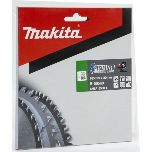 [145814] Makita SPECIALIZED Sägeblatt 165x20x60Z