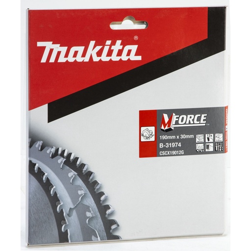 [146108] Makita M-FORCE Sägeblatt 190x30x12Z