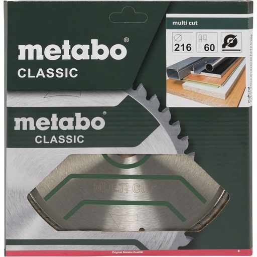 [839246] Metabo MultiCutClassic 216x30,60 FZ/TZ 5neg