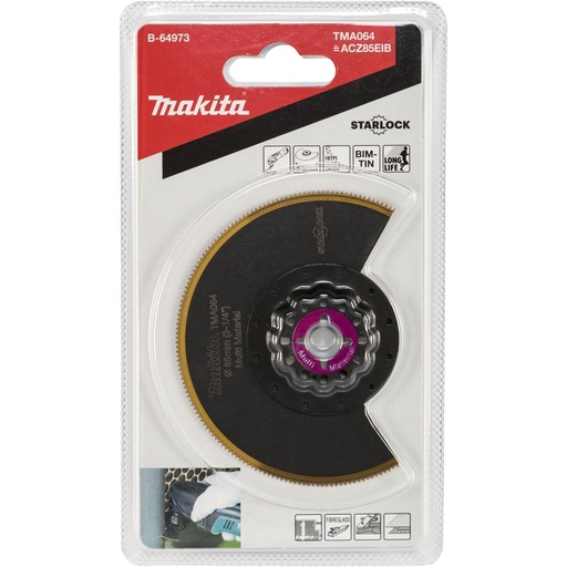[145562] Makita Segmentsägeblatt 85mm TMA064