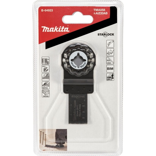 [145583] Makita Tauchsägebl. 20mm TMA058
