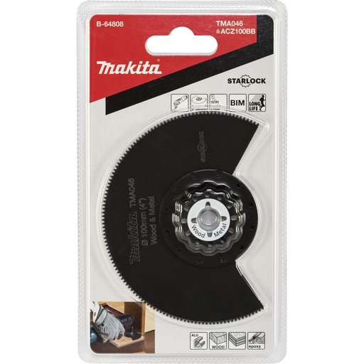 [145667] Makita Segmentsägebl. 100mm TMA046