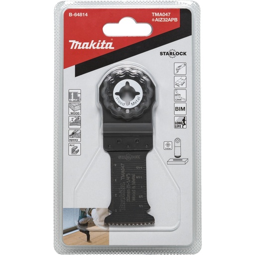 [807452] Makita B-64814 Plunge Cat Saw Blade 32mm TMA047