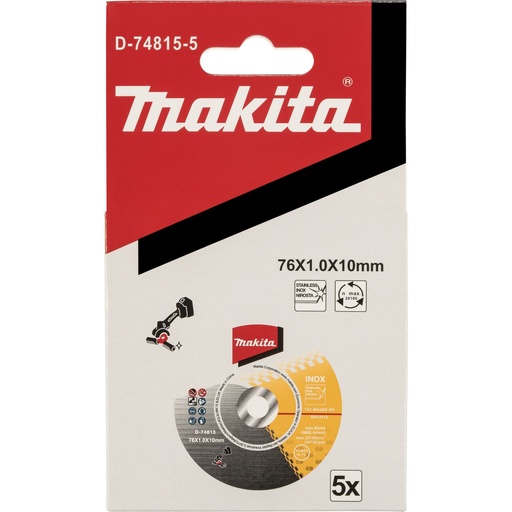 [144792] Makita Trennscheibe 76x1,0x10mm