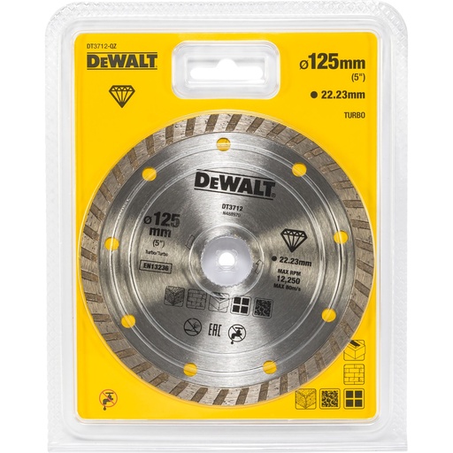 [207981] DeWalt DT3712-QZ Diamant-Trennscheibe 125mm