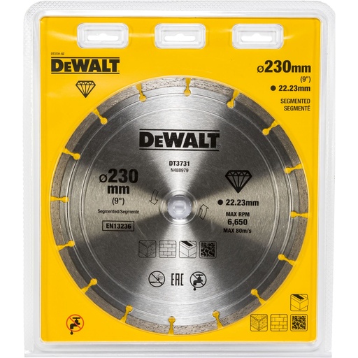 [208002] DeWalt DT3731-QZ Diamant-Trennscheibe 230mm