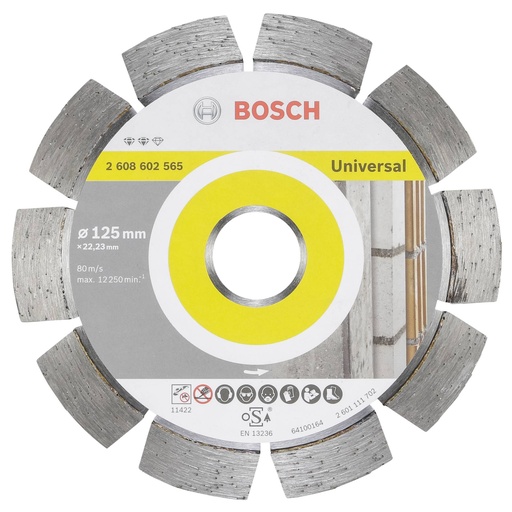 [444376] Bosch Diamond Abrasive Blade Expert  universal 125mm 22,23mm
