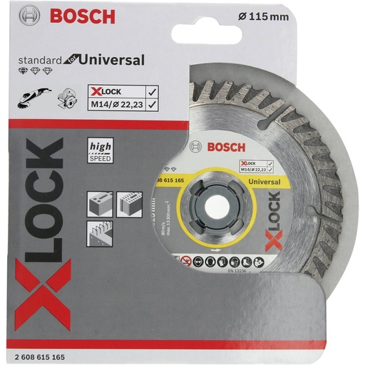 [476177] Bosch X-LOCK DIA-TS 115x22 23 Sf. Univ.