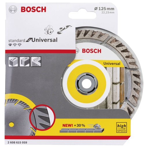 [545106] Bosch Diamond Abrasive Blade 125x22,23 Stnd. universal Speed