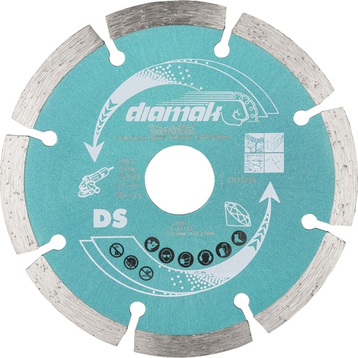 [724460] Makita D-61123        DIAMAK Diamond Wheel 115x22,23