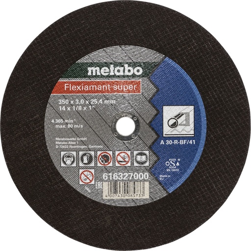 [737249] Metabo Flexiamant super 350x3,0x 25,4 steel