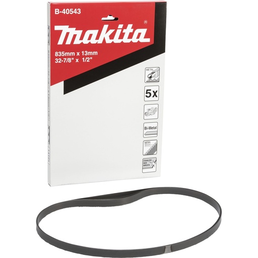 [145996] Makita Bandsägeblatt 14Z  BIM 5 Stk.