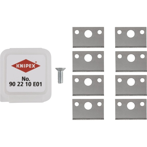 [665324] KNIPEX Spare Blads for 90 22 10 BK (8x)
