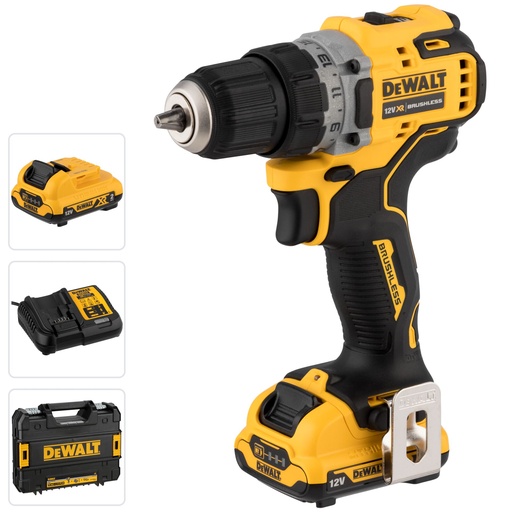 [860806] DeWalt DCD701D2-QW Cordless Drill Driver