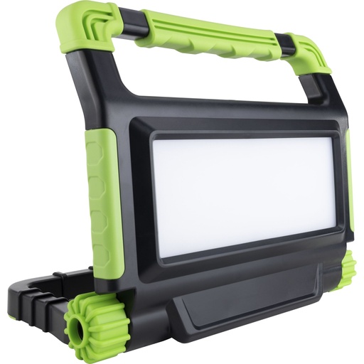 [784156] REV LED Battery Work Light Spot Green 50W with Stand