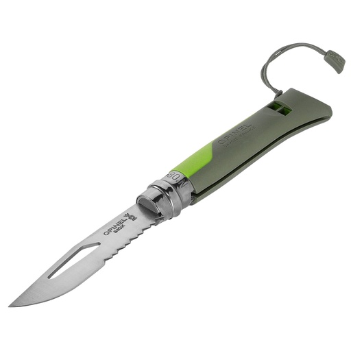 [536888] Opinel No. 08 Outdoor green Pocket knife