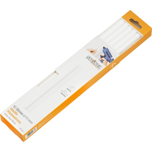 [674641] 1x10 Steinel Glue Sticks 11mm white 250G