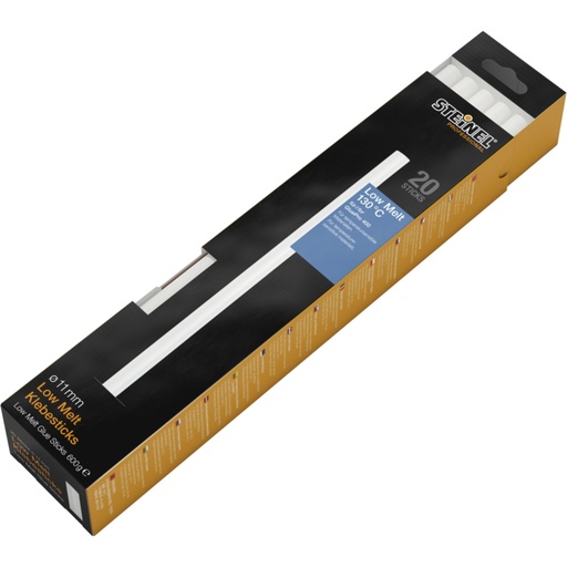 [674711] 1x20 Steinel Glue Sticks 11mm low melt 600G