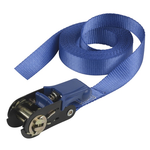 [752523] Master Lock Ratchet tie-down Strap 5m blue 4365EURDAT