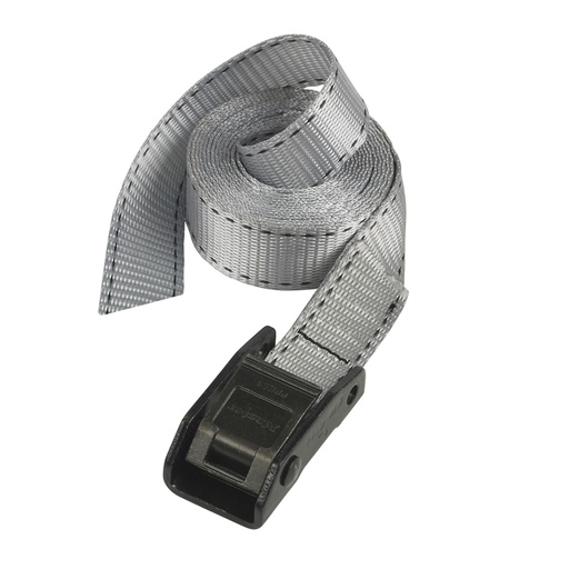 [752593] Master Lock grey Lashing Strap with Zamac Buckle 5m 3112EURDAT