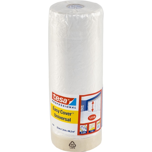 [894196] Tesa Abdeckfolie 33m x 1,40m
