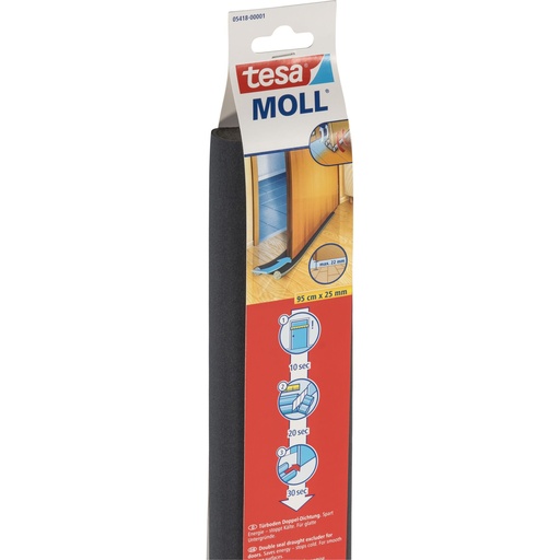 [894210] Tesa Türbodendoppeldichtung 0,95mx25mm weiß 05418