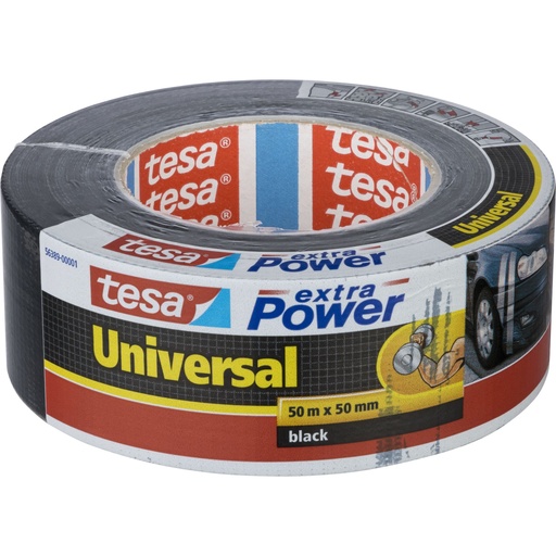 [855948] Tesa Duct Tape 50m x 50mm extra Power black 56389
