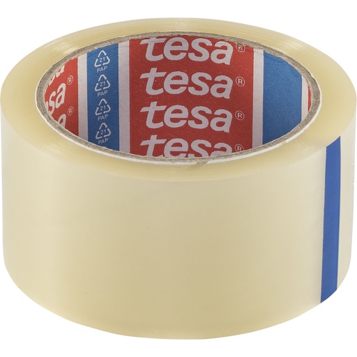 [164000] Tesa Packband strong 66m x 50mm transparent 57167