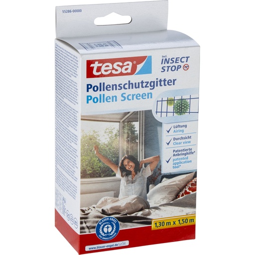 [163986] Tesa Pollenschutzgitter Klett 130x150cm 55286