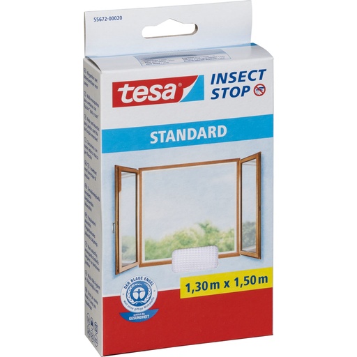 [894245] Tesa Insect stop Standard 1,5mx1,3m weiß 55672