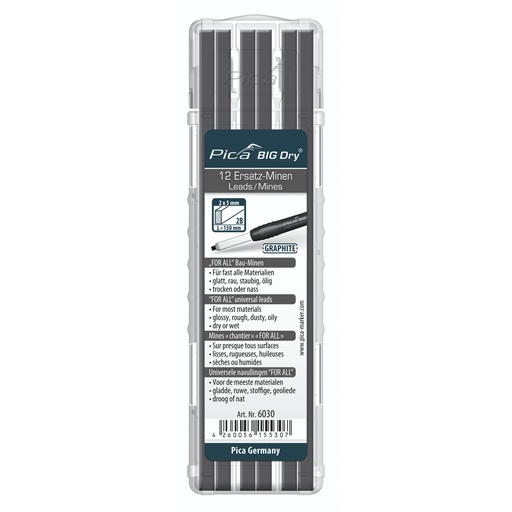 [740161] Pica BIG DRY Refills FOR ALL graphite