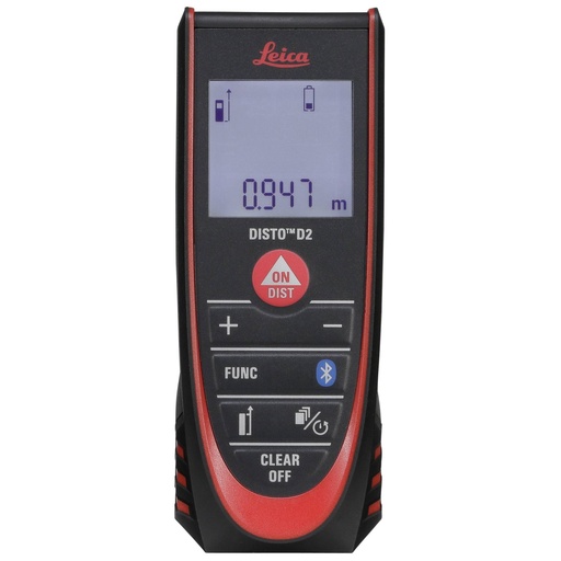 [511548] Leica Disto D2 Bluetooth Laser Distance Meter