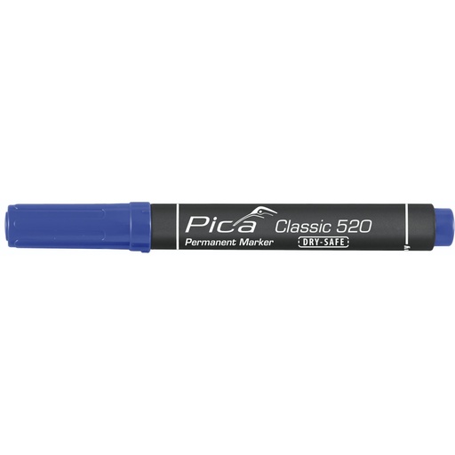[799052] Pica Permanent Marker 1-4mm, Round Tip, Blue