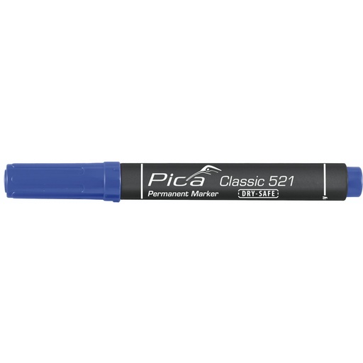 [799101] Pica Permanentmarker 2-6mm, Wedge Tip, blue