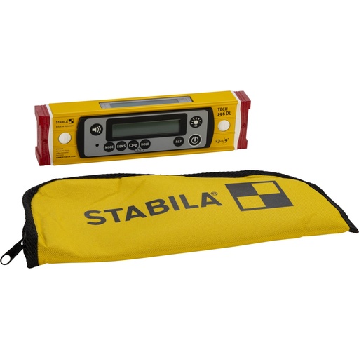 [221939] STABILA TECH 196 DL, 23 cm Elektronik-Wasserwaage