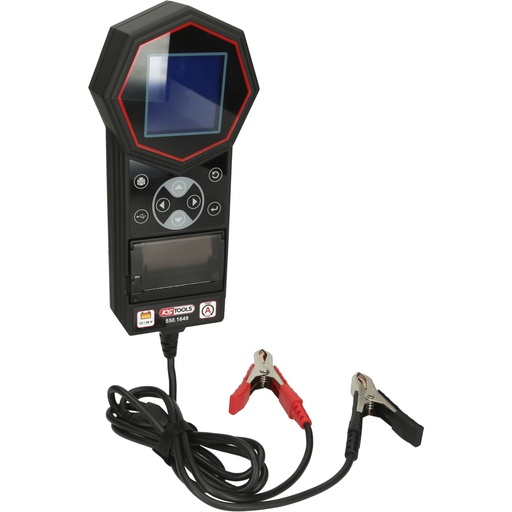[619005] KS Tools 12V / 24V Battery Charge & Start Analyzer w. print