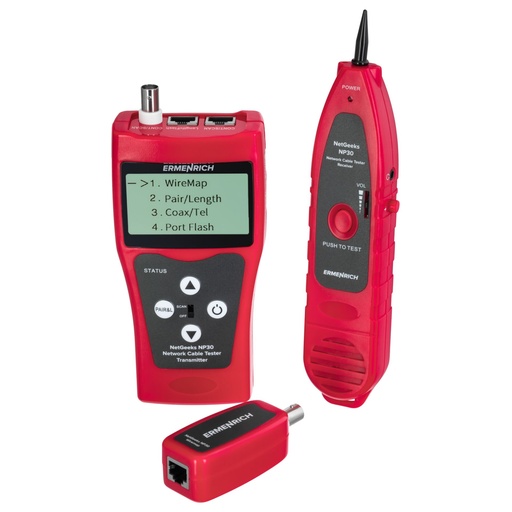 [865692] Ermenrich NetGeeks NP30 Network Cable Tester