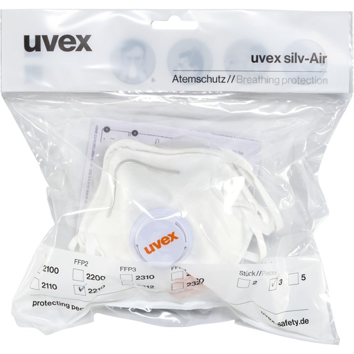 [871600] uvex silv-Air class.2210 FFP2 3x