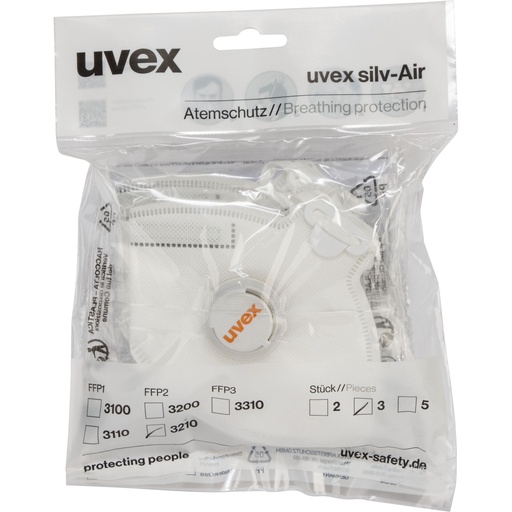 [871614] uvex silv-Air class.3210 FFP2 3x