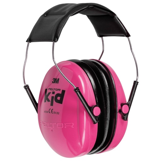 [509644] 3M Peltor Kid Ear Defenders for Children pink 27 dB
