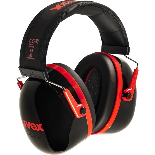 [645115] uvex capsule ear prot. K3 black/red